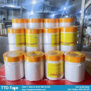 Màng bọc nilon che bụi, che sơn trong thi công